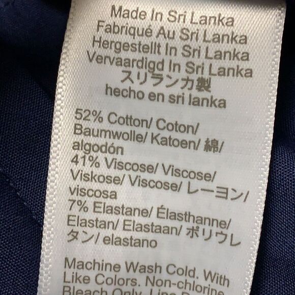 Womens J. Crew Frayed Wide Leg Cropped Stretch Pants - Picture 7 of 9